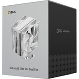 Ocypus Delta A40 Elite Dual Fan, Disipador de CPU blanco