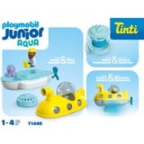 PLAYMOBIL Junior Aqua & Tinti: Submarino colorido, Juegos de construcción 
