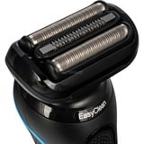 Procter & Gamble Series 5 51-M4500cs Máquina de afeitar de láminas Negro, Azul negro/Azul, Máquina de afeitar de láminas, Negro, Azul, Botones, LED, Carga, Poder, AC/Batería