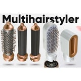 ProfiCare Cepillo rizador de aire caliente PC-HAS 3132, Multiestilo blanco/rosado