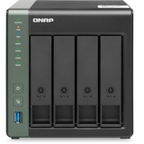 QNAP TS-431X3 NAS Torre Ethernet Negro Alpine AL-314 negro/Gris, NAS, Torre, Annapurna Labs, Alpine AL-314, Negro