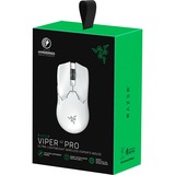 Razer Viper V2 Pro ratón mano derecha RF Wireless + USB Type-C Óptico 30000 DPI, Ratones para gaming blanco, mano derecha, Óptico, RF Wireless + USB Type-C, 30000 DPI, Blanco