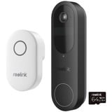 Reolink D340B + Chime +64GB SD, Timbre de la puerta 