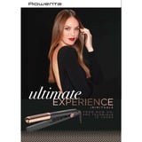 Rowenta SF8230F0, Plancha de pelo negro/Cobre