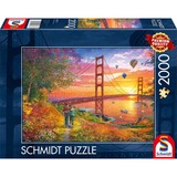 Schmidt Spiele Paseo hacia el Golden Gate Bridge, Puzzle 