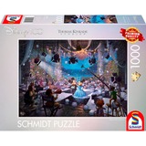 Schmidt Spiele Thomas Kinkade Studios: Disney 100th Celebration Edición especial 1, Puzzle 