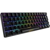 Sharkoon SGK50 S4 teclado USB QWERTY Español Negro, Teclado para gaming negro, 60%, USB, QWERTY, LED RGB, Negro