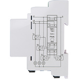 Shelly Pro 3EM 120A v2, Instrumento de medición blanco