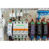Shelly Pro 3EM 120A v2, Instrumento de medición blanco