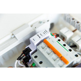 Shelly Pro 3EM 120A v2, Instrumento de medición blanco