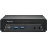 Shuttle XPC nano NE1010XA, Mini-PC  negro