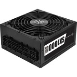 SilverStone SX1000 unidad de fuente de alimentación 1000 W 24-pin ATX SFX-L Negro, Fuente de alimentación de PC negro, 1000 W, 90 - 264 V, 47 - 63 Hz, Activo, 125 W, 999,6 W