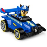 Spin Master PAW Patrol, Vehículo de carreras Deluxe de Chase Listos para el rescate con sonidos, a partir de 3 años, Vehículo de juguete PAW Patrol , Vehículo de carreras Deluxe de Chase Listos para el rescate con sonidos, a partir de 3 años, Coche, 3 año(s), LR44, Negro, Azul