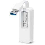 TP-Link UE300 Ethernet 1000 Mbit/s, Adaptador de red blanco, Alámbrico, USB, Ethernet, 1000 Mbit/s, Blanco
