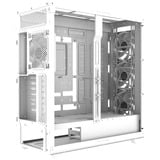 Thermaltake AX500, Caja de torre grande blanco