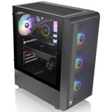 Thermaltake CA-1X2-00M1WN-00, Cajas de torre negro