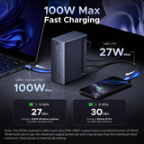 UGREEN CM843 14-en-1 Estación de acoplamiento USB-C plateado