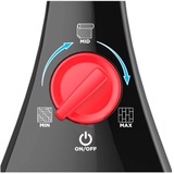 Vileda 172587, Limpiador de vapor negro/Rojo