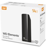 WD Elements Desktop disco duro externo 14000 GB Negro, Unidad de disco duro negro, 14000 GB, 3.2 Gen 1 (3.1 Gen 1), Negro