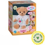 ZAPF Creation @ BABY born Singing Teddy (german version), Peluches BABY born @ Singing Teddy (german version), Oso de juguete, 1 año(s), Sonoro, AAA