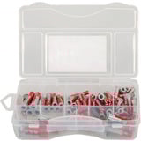 fischer DuoPower-Box mini, Pasador gris claro/Rojo