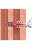 fischer EasyHook Ángulo DuoPower 6x30, Pasador blanco