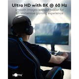 goobay Cable de conexión DisplayPort 1.4 conector > conector DisplayPort negro