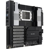 ASUS PRO WS WRX90E-SAGE SE AMD WRX90 Socket sTR5 EEB, Placa base AMD, Socket sTR5, AMD Ryzen Threadripper PRO 7000 WX-Series, DDR5-SDRAM, DIMM, Ocho canales