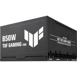 ASUS TUF Gaming 850W Gold EVO, Fuente de alimentación de PC negro