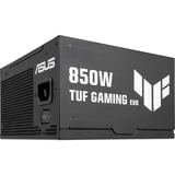 ASUS TUF Gaming 850W Gold EVO, Fuente de alimentación de PC negro