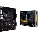 ASUS TUF Gaming B550-PLUS AMD B550 Zócalo AM4 ATX, Placa base negro, AMD, Zócalo AM4, 3rd Generation AMD Ryzen™ 3, 3rd Generation AMD Ryzen 5, 3rd Generation AMD Ryzen™ 7, 3rd..., Zócalo AM4, DDR4-SDRAM, 128 GB