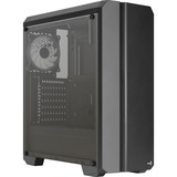 Aerocool GENESISV2BK Caja PC ATX Panel Frontal LED ARGB Ventilador ARGB 12cm Negro, Cajas de torre negro, PC, Negro, ATX, micro ATX, Mini-ITX, ABS, SPCC, 15,5 cm, 38 cm