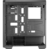 Aerocool GENESISV2BK Caja PC ATX Panel Frontal LED ARGB Ventilador ARGB 12cm Negro, Cajas de torre negro, PC, Negro, ATX, micro ATX, Mini-ITX, ABS, SPCC, 15,5 cm, 38 cm