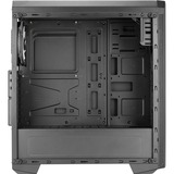 Aerocool GENESISV2BK Caja PC ATX Panel Frontal LED ARGB Ventilador ARGB 12cm Negro, Cajas de torre negro, PC, Negro, ATX, micro ATX, Mini-ITX, ABS, SPCC, 15,5 cm, 38 cm