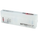 Ansmann 4000033 caja de batería Transparente transparente, Transparente, 8x AA/AAA (CR123A,CR2)