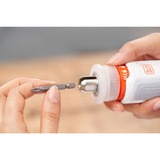 BLACK+DECKER BCRTA01-XJ, Destornillador blanco/Naranja