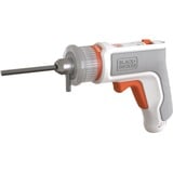 BLACK+DECKER HEXDRIVER, atornillador para muebles a batería BCRTA01, Destornillador blanco/Naranja