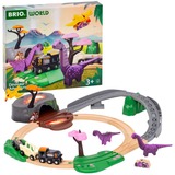 BRIO Set de Aventura Dinosaurio Mundial, Ferrocarril 