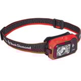 Black Diamond Linterna frontal Storm 450, Luz de LED naranja