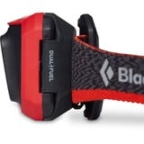 Black Diamond Linterna frontal Storm 450, Luz de LED naranja