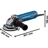 Bosch Amoladora angular GWS 12-125 Professional azul