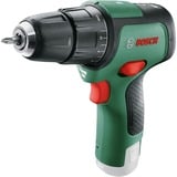 Bosch EasyImpact 12 1300 RPM Sin llave 1 kg Negro, Verde, Taladradora de impacto verde/Negro, Taladro de pistola, Sin llave, Sin escobillas, 1 cm, 1300 RPM, 2 cm