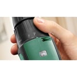 Bosch EasyImpact 12 1300 RPM Sin llave 1 kg Negro, Verde, Taladradora de impacto verde/Negro, Taladro de pistola, Sin llave, Sin escobillas, 1 cm, 1300 RPM, 2 cm