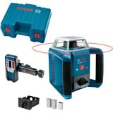 Bosch GRL 400 H Professional Nivel giratorio 400 m 635 nm (< 1 mW), Láser rotativo azul/Negro, 400 m, 0,08 mm/m, 5°, 600 RPM, Rojo, 635 nm (< 1 mW)