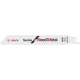 Bosch Hoja de sierra sable S 922 HF Flexible para madera y metal, 100 piezas 