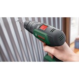 Bosch Universal Impact 18V 1450 RPM Sin llave 1,3 kg Negro, Verde, Rojo, Taladro/destornillador verde/Negro, Taladro de pistola, Sin llave, 1 cm, 1450 RPM, 3 cm, 1 cm