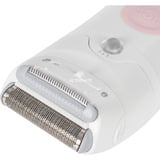 Braun Silk-épil 5 5-230 28 pinzas Rosa, Blanco, Depiladora blanco/Rosa, Rosa, Blanco, 28 pinzas, MicroGrip, 0,5 mm, Batería, Batería integrada