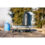 Campingaz Cocina de camping Camp & Trek Twin Connect, Cocina de gas plateado/Negro