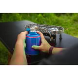 Campingaz Cocina de camping Camp & Trek Twin Connect, Cocina de gas plateado/Negro