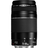 Canon EF 75-300mm f/4.0-5.6 III SLR Teleobjetivo Negro, Objetivos Teleobjetivo, 13/9, 75 - 300 mm, Canon EF, Autoenfoque